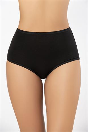 Weweus Siyah Micro Modal Premium Kadın Külot 7265