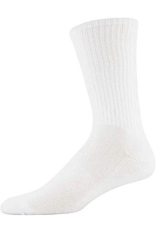 Weweus Siyah Pamuklu Uzun Erkek Spor Tenis Havlu Çorap 170GG