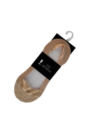 WeWeus Ten Bayan Dantelli Babet Çorap 174
