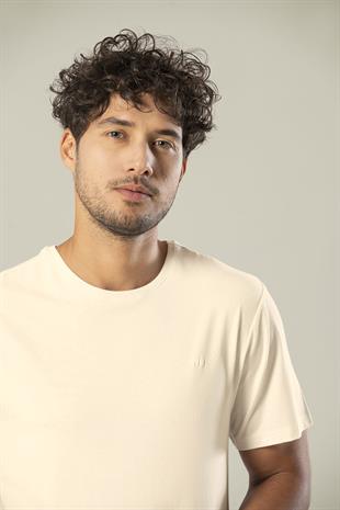 Weweus Ten Logolu Erkek Modal Basic Tişört 239