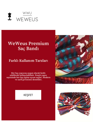 WeWeus Turuncu Leopar Gökkuşağı Desen  Kadın Saç Bandı