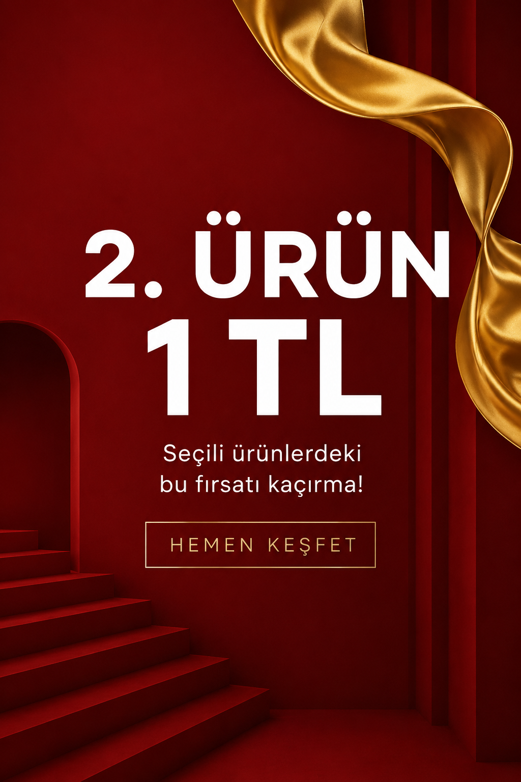 2. Ürün Sadece 1 TL!