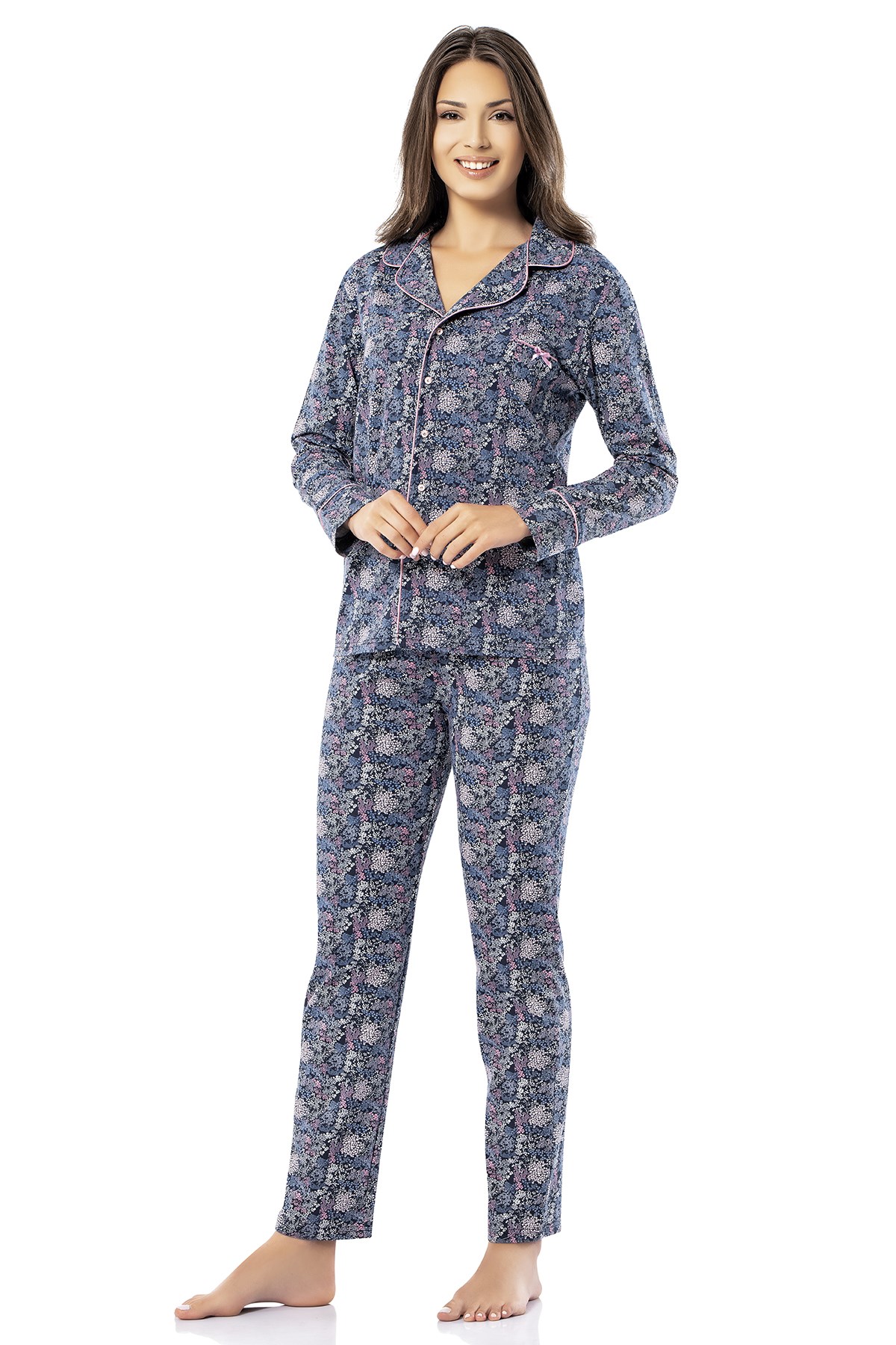 Erdem Women's Hooded Winter Pyjama Set