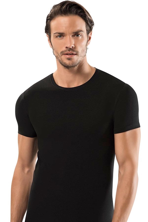 【関税込み】Erdem ネイビー レイヤード Tシャツ erdem-slim-fit-t-shirt-196b.jpg
