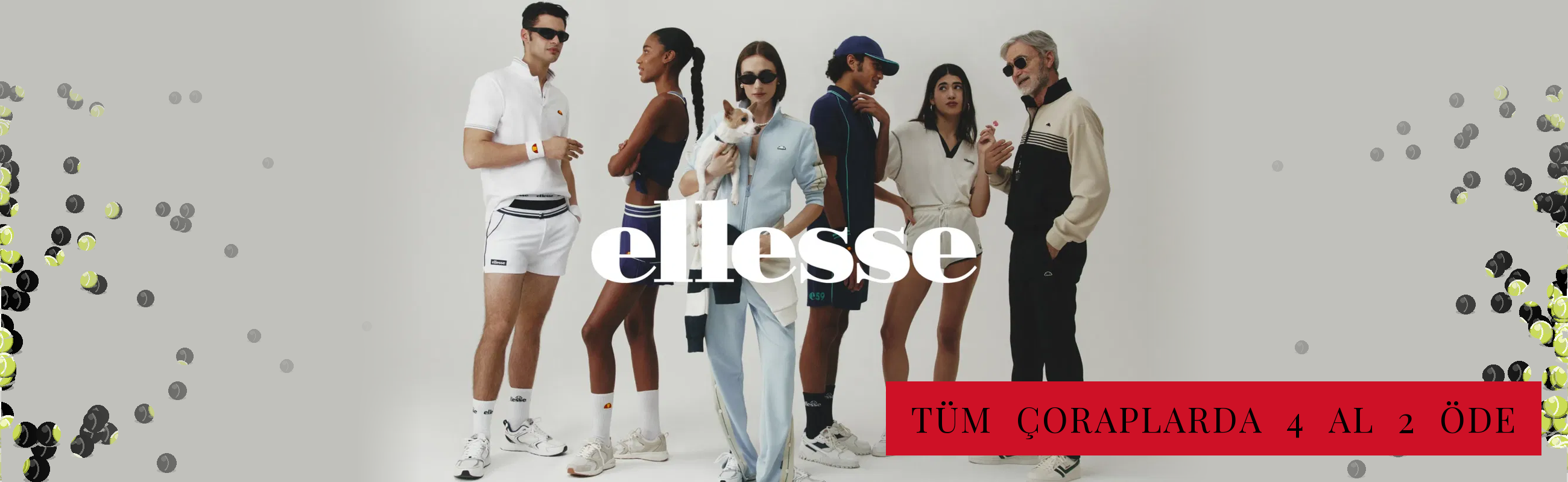 Ellesse Çoraplarda 4 Al 2 Öde