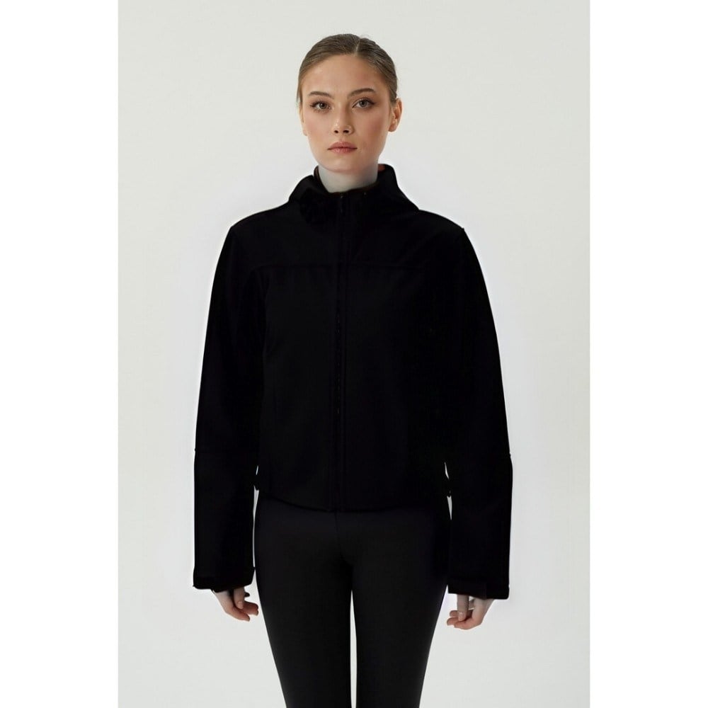 Exuma Kadın Siyah Softshell Mont 2421192