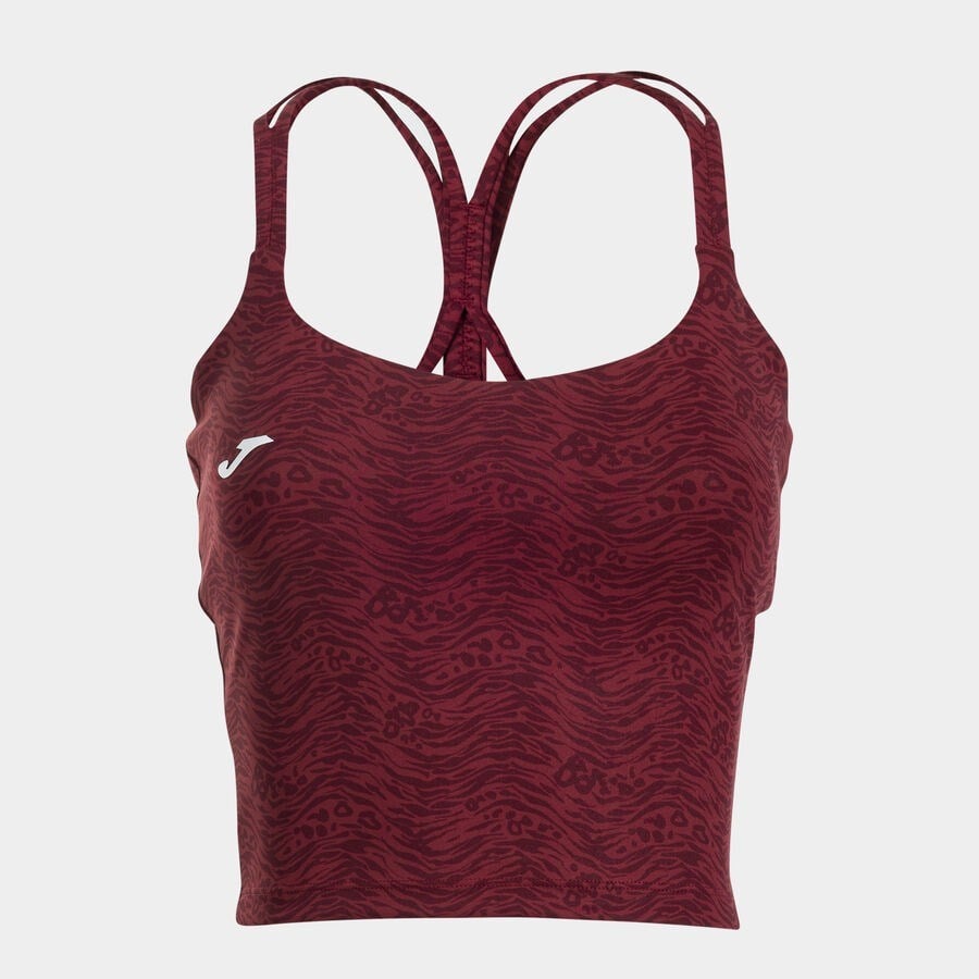Joma 902680.686 Challenge Kadın Kolsuz Tişört - Bordo
