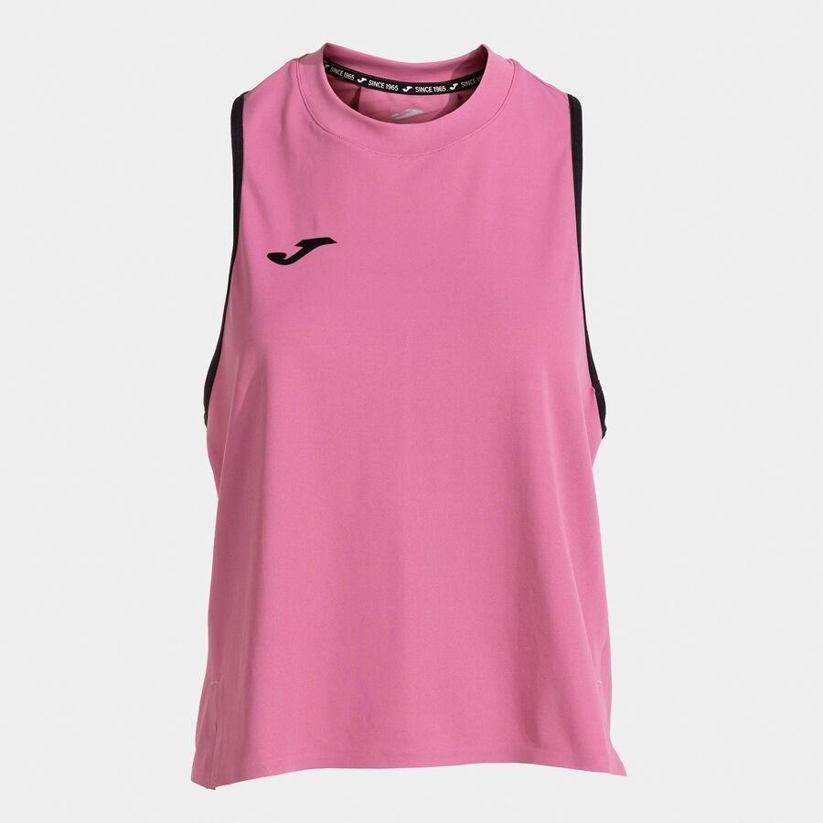 Joma 902683.549 Smash Kadın Kolsuz Tenis ve Padel Tişörtü - Pembe