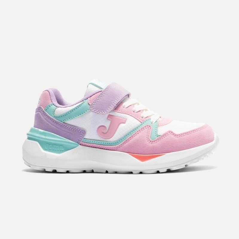 Joma J3080S2619V C.3080 JR Kız Çocuk Günlük Spor Ayakkabısı - Pembe/Mor