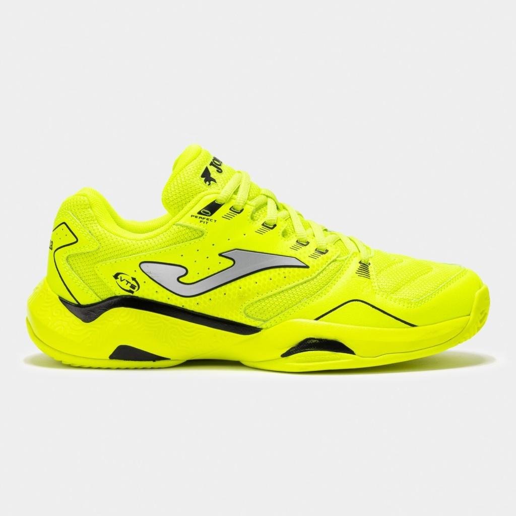 Joma Master Erkek Neon Sarı Toprak Kort Tenis Ayakkabısı TM100S2509C