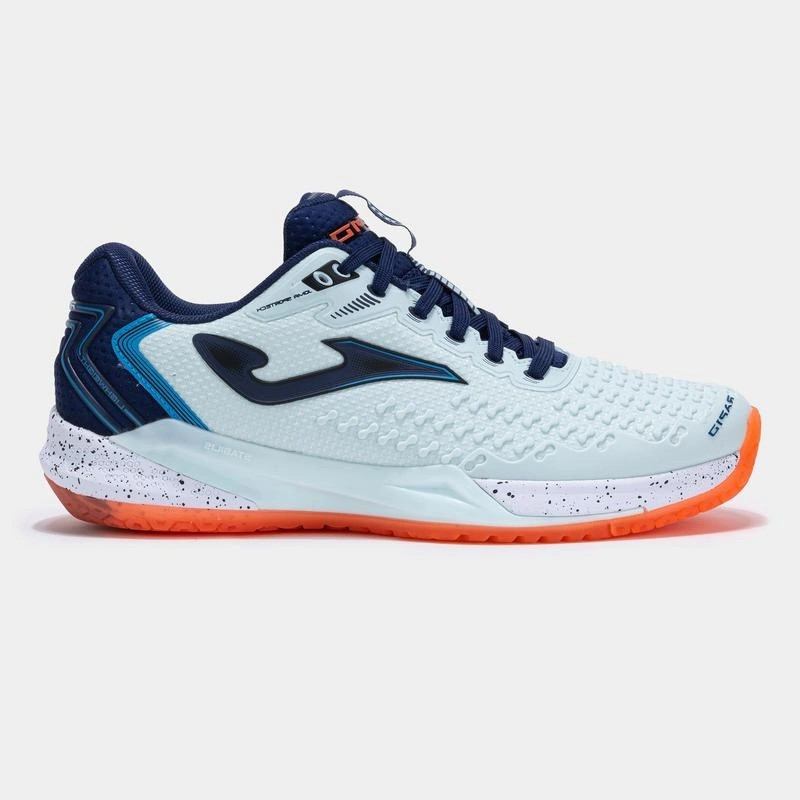 Joma Rapid TRAPW2527AC Sert & Toprak Kort Tenis Ayakkabısı - Buz Mavisi