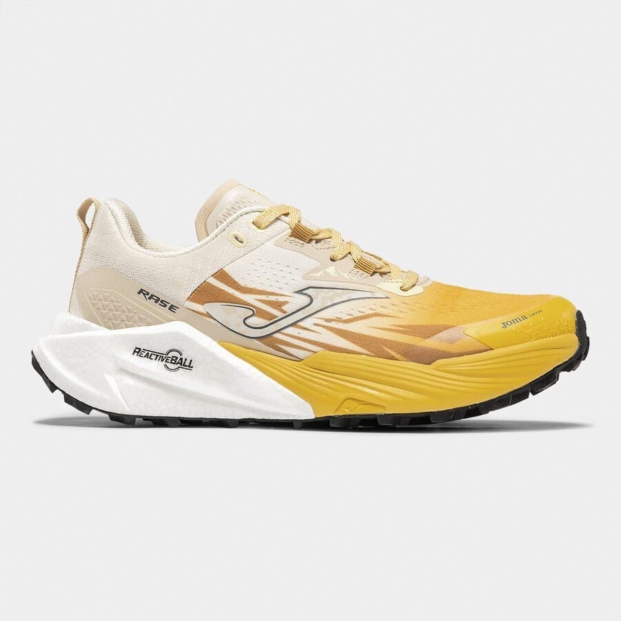Joma TKRASS2618 Rase Erkek Trail Koşu Ayakkabısı - Sarı/Krem