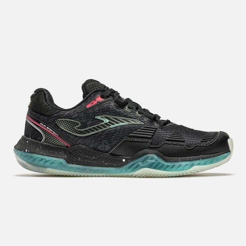 Joma TPOIS2601C Point Toprak Kort Erkek Tenis Ayakkabısı Siyah