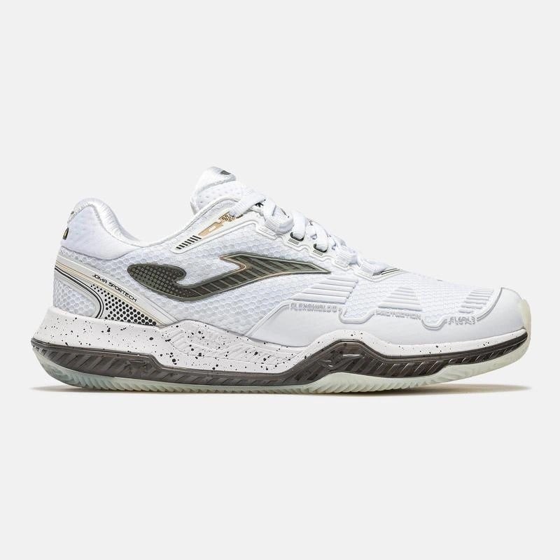 Joma TPOIS2602AC Point Toprak & Sert Kort Erkek Tenis Ayakkabısı Beyaz