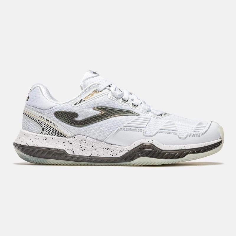 Joma TPOIS2602AC Point Toprak & Sert Kort Erkek Tenis Ayakkabısı Beyaz