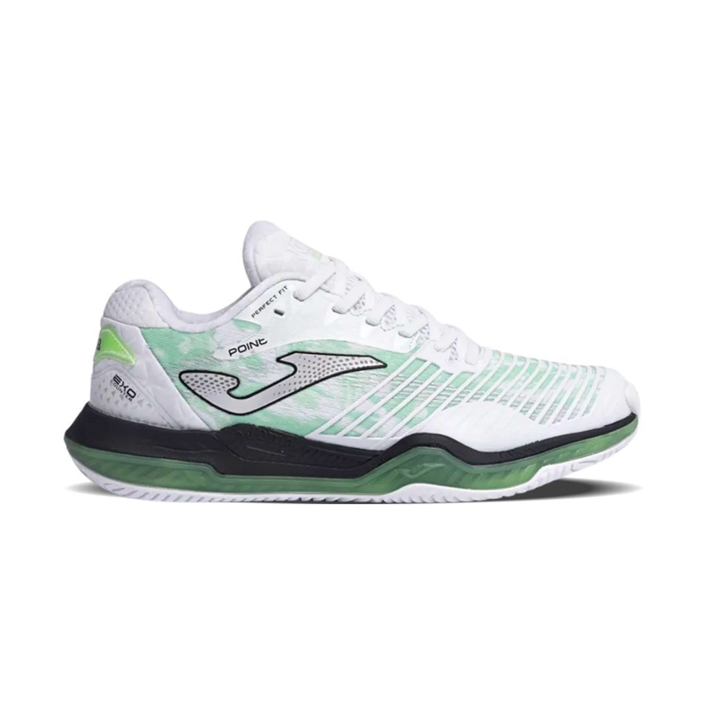 Joma TPOIW2502AC Point Erkek Toprak & Sert Kort Tenis Ayakkabısı - Beyaz