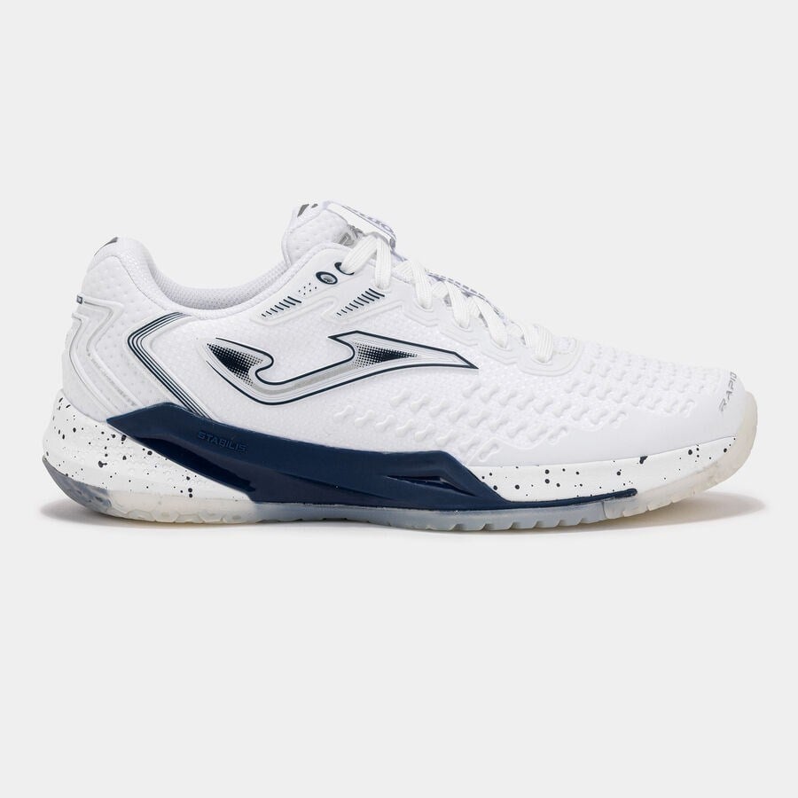 Joma TRALS2602C Rapid Lady Toprak Kort Kadın Tenis Ayakkbısı - Beyaz/Lacivert