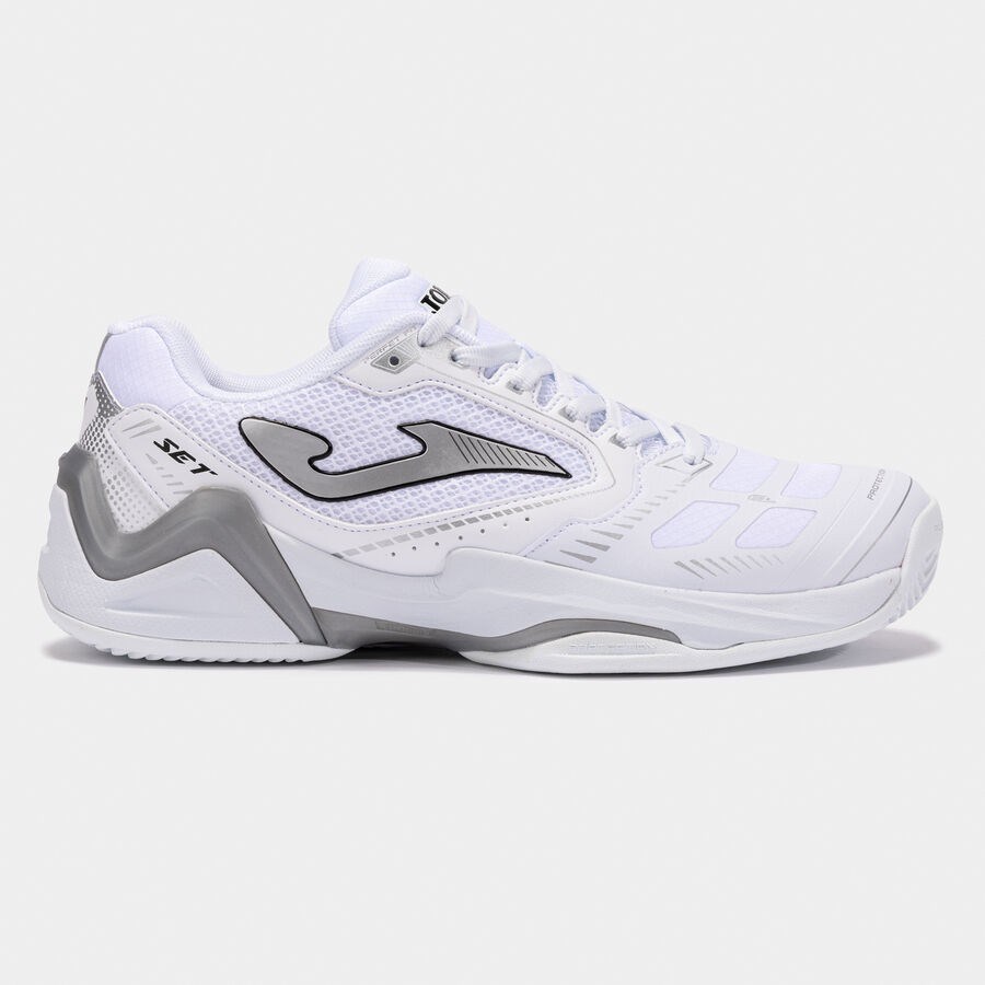 Joma TSETW2502C Set Man Erkek Toprak Kort Beyaz Tenis Ayakkabı