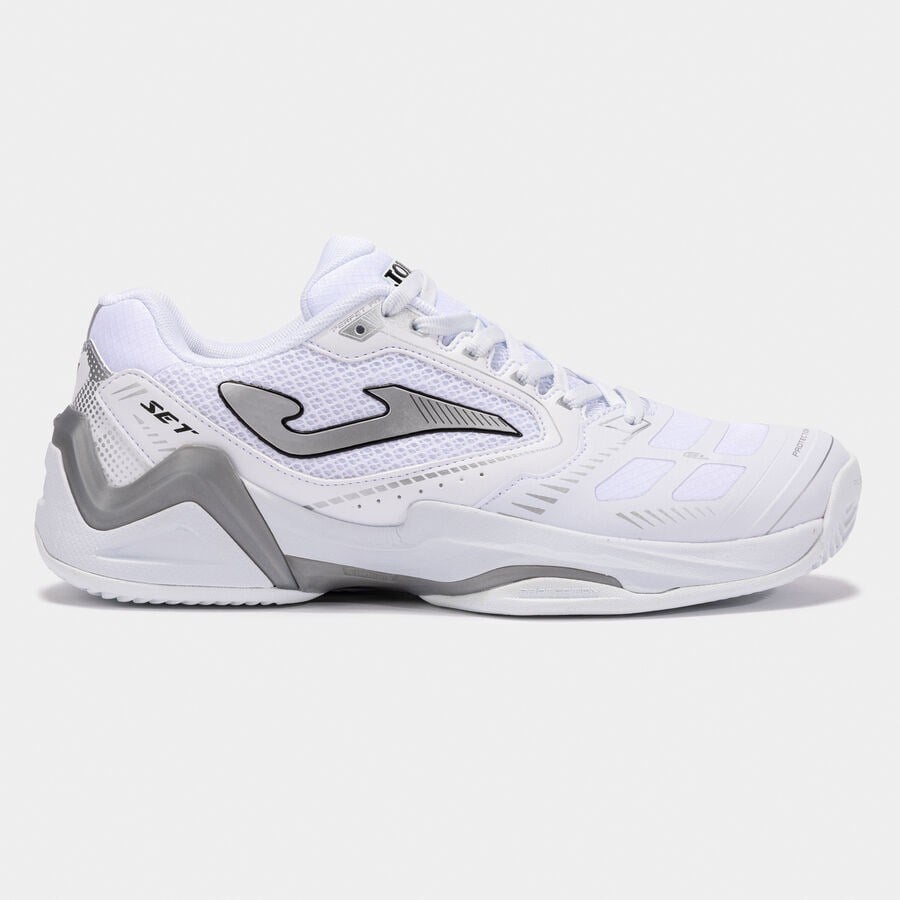 Joma TSETW2502C Set Man Erkek Toprak Kort Beyaz Tenis Ayakkabı