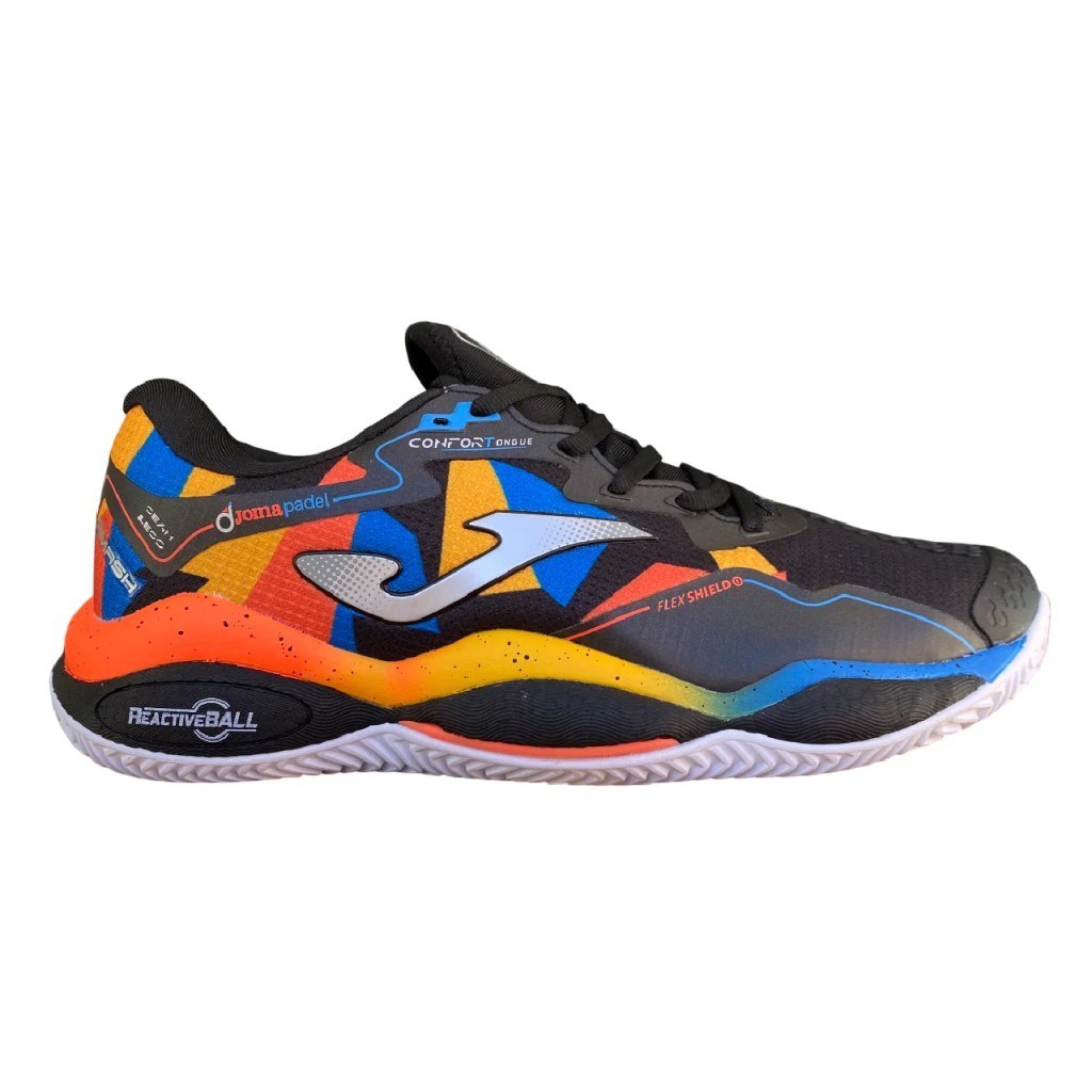 Joma TSMAW2531C Smash Erkek Tenis/Padel Turuncu Siyah Ayakkabı