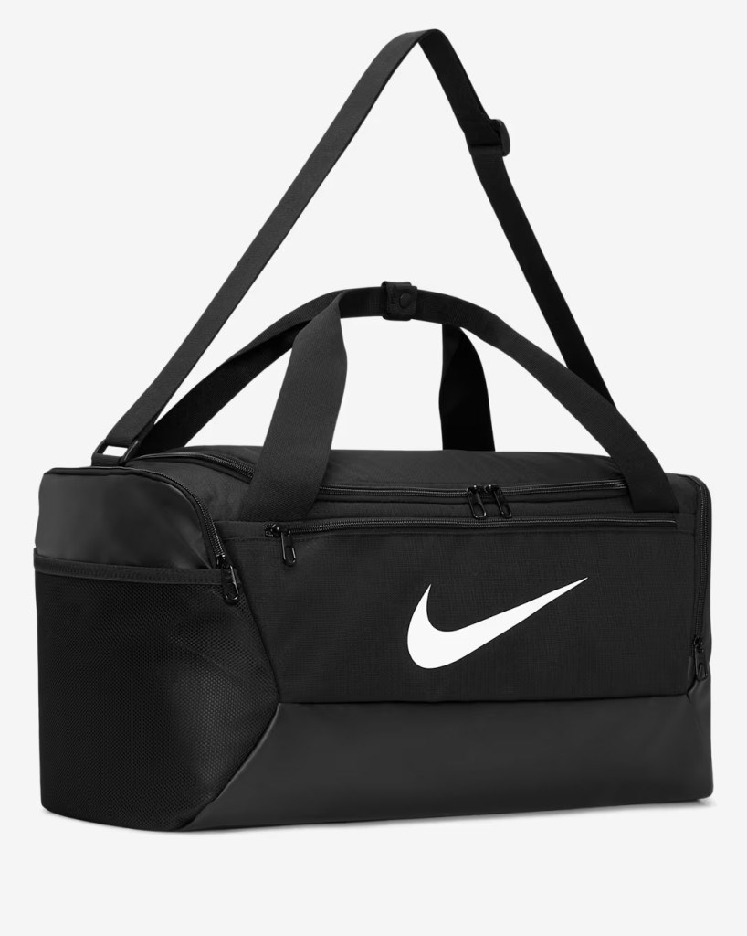 Nike Brasilia DM3976-010 Antrenman Spor Çantası (Küçük Boy, 41 L) - Siyah