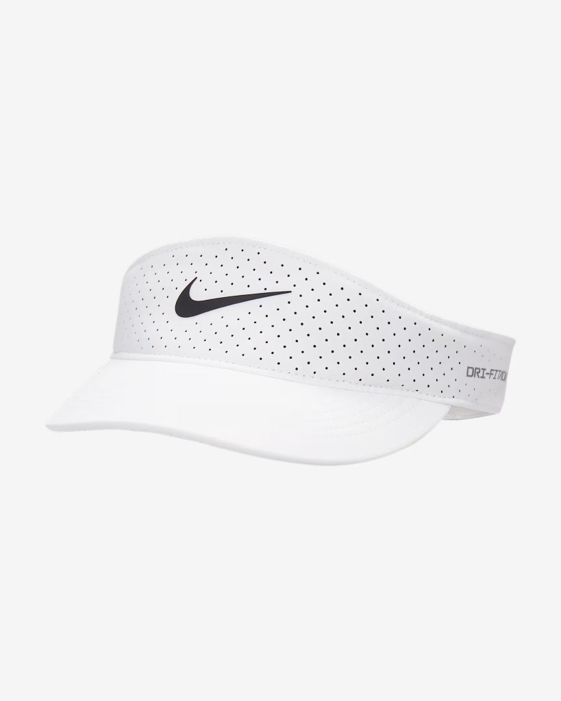Nike Dri-FIT ADV Ace Beyaz Tenis Vizörü FB6443-100