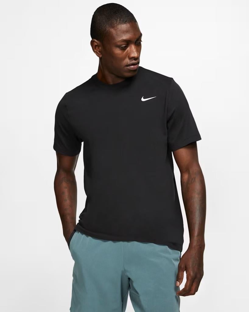 Nike Dri-FIT AR6029-010 Erkek Fitness Tişörtü - Siyah