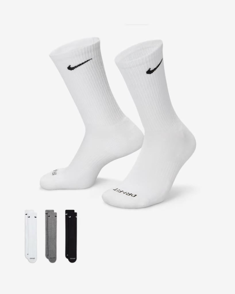 Nike SX6888-964 Everyday Plus Destekli Antrenman Crew Çorapları (3 Çift)