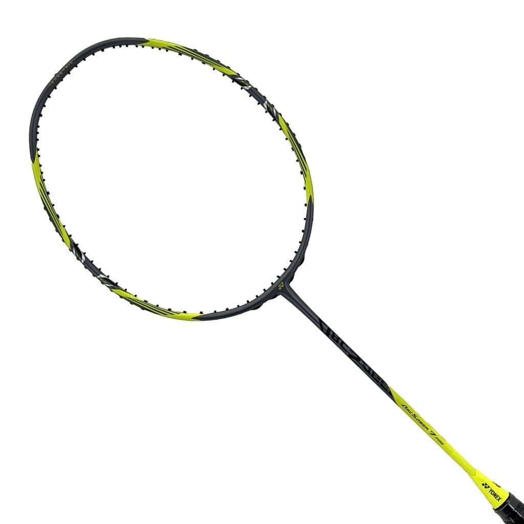 Yonex Arcsaber 7 Pro (Kordajsız) 4U (Ort. 83g) G5,6 Badminton Raketi - Gri Sarı