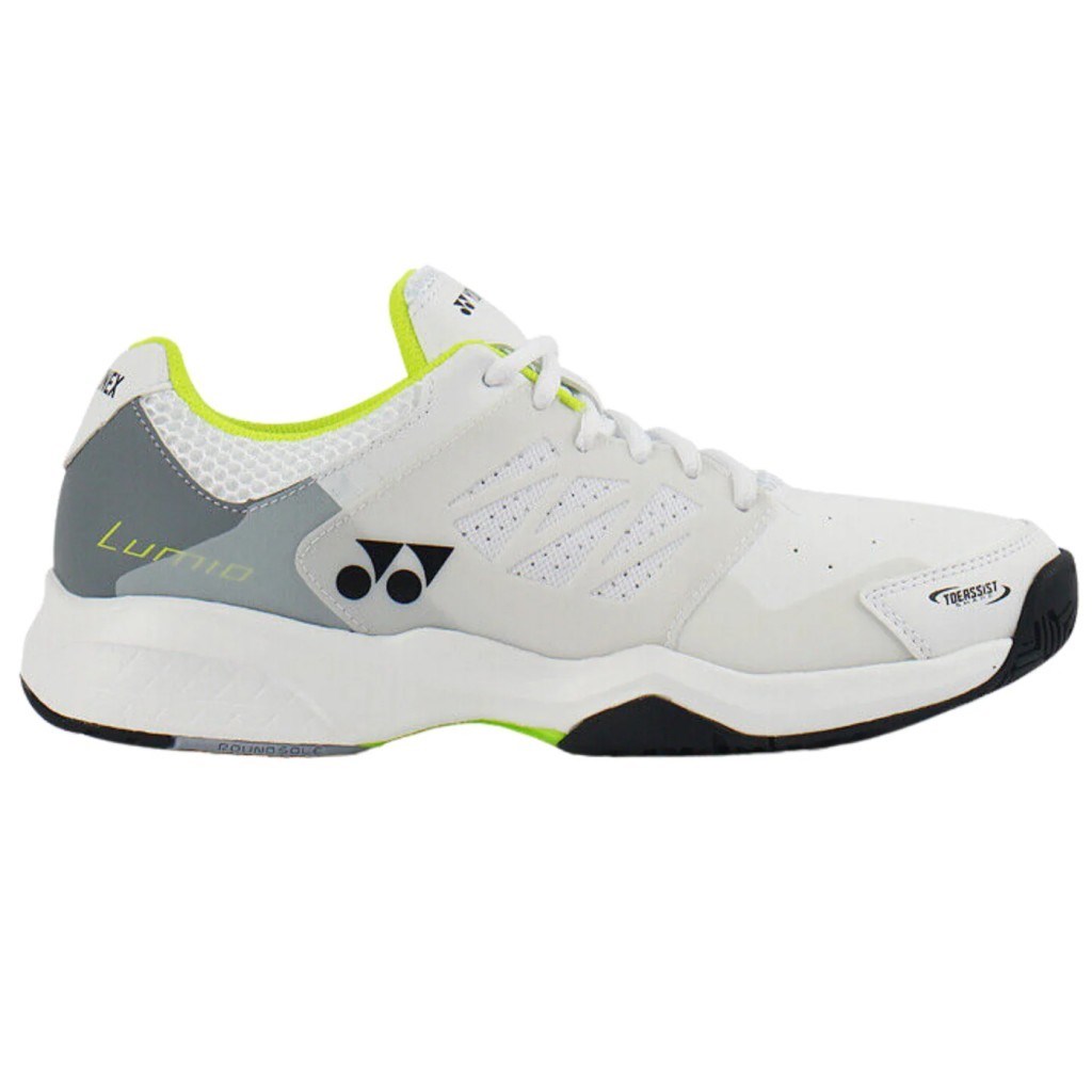 Yonex Lumio 3 Erkek All-Court Tenis Beyaz Lime Ayakkabı