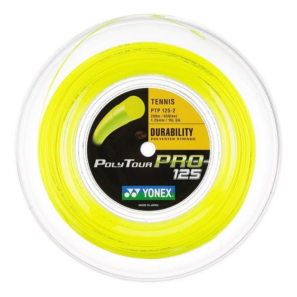 YONEX POLY TOUR PRO 125-2 (200 m) TENİS KORDAJ - SARI