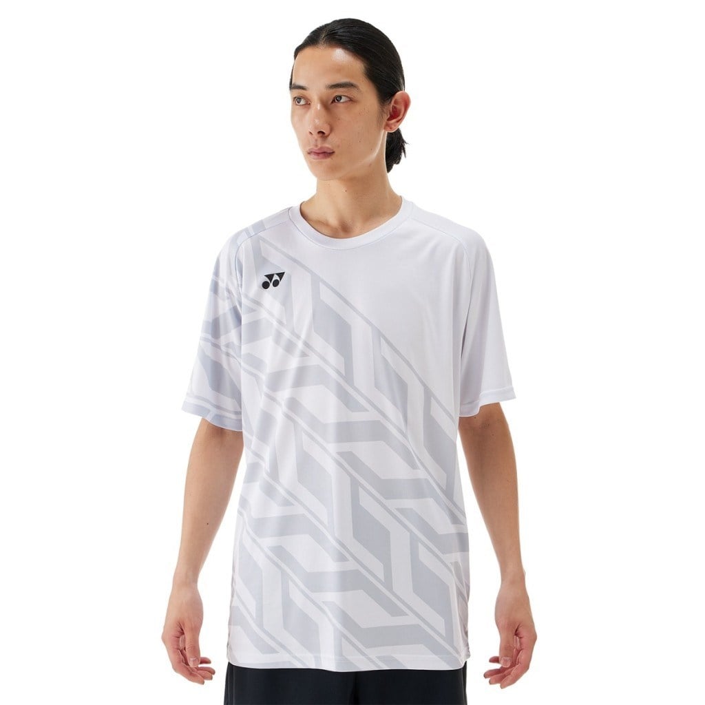 Yonex YY25 16741 Erkek Spor Tişört Beyaz