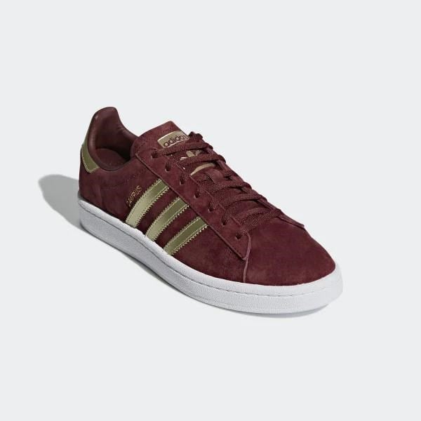 Adidas B37941 Campus Originals Bordo Günlük Kadın Spor Ayakkabı