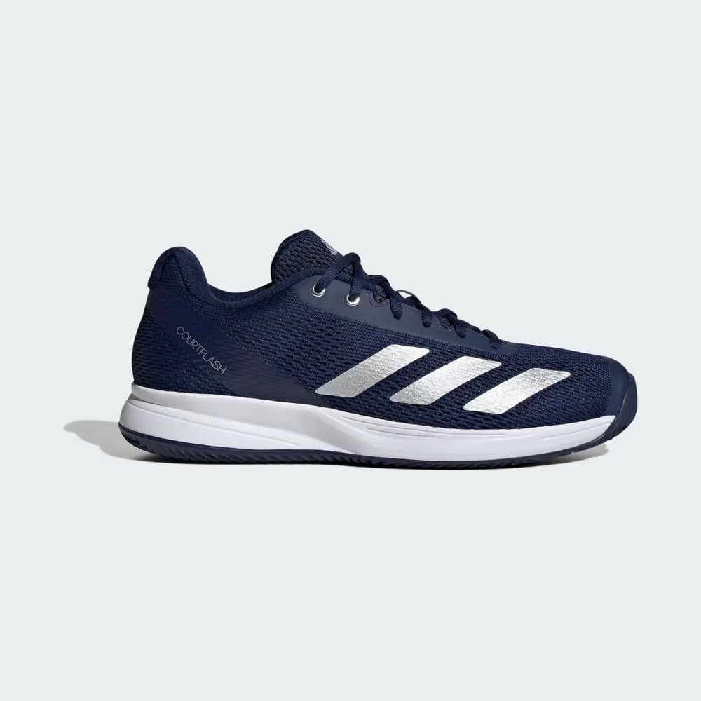 Adidas JR4507 Courtflash Speed 2 Toprak Kort Erkek Tenis Ayakkabısı Mavi