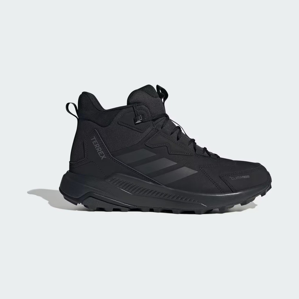 Adidas KH8875 Terrex Anylander Leather Mid Climaproof Erkek Yürüyüş Ayakkabısı Siyah