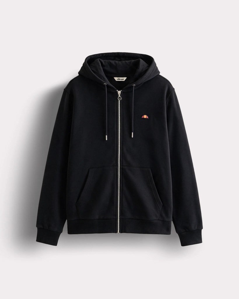 Ellesse 5WM2581-BK Erkek Fermuarlı Sweat Siyah