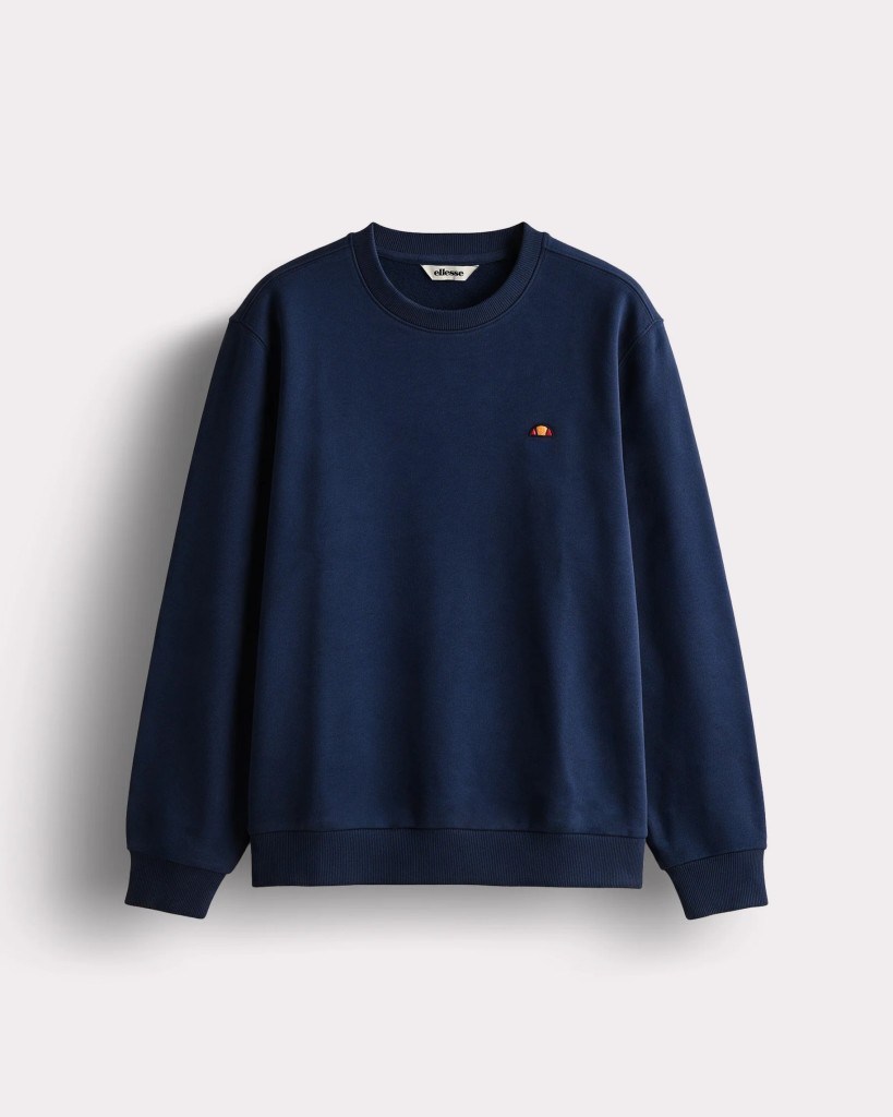 Ellesse 5WM3579-NV Erkek Sweat Lacivert