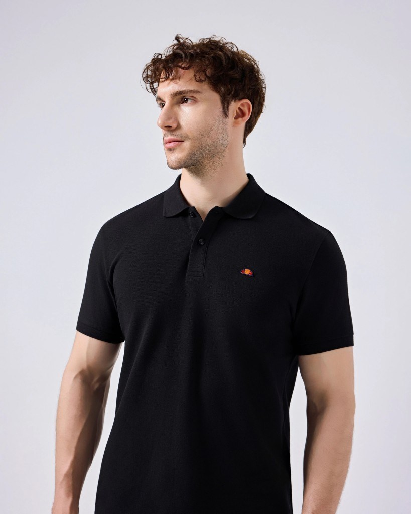 Ellesse 6SM5044-BK Erkek Polo Yaka Tişört - Siyah