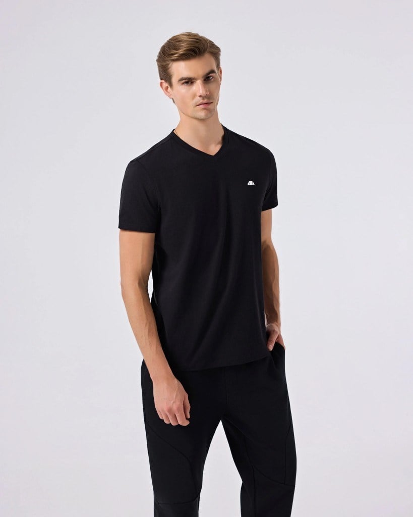 Ellesse 6SM5049-BK Erkek Tişört - Siyah