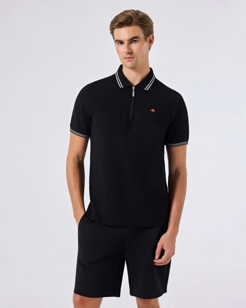 Ellesse 6SM5051-BK Erkek Polo Yaka Tişört - Siyah