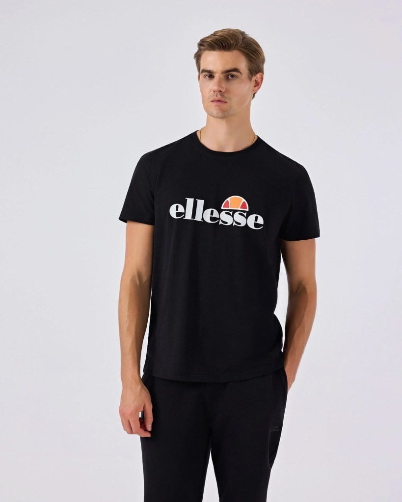 Ellesse 6SM5070-BK Erkek Tişört - Siyah