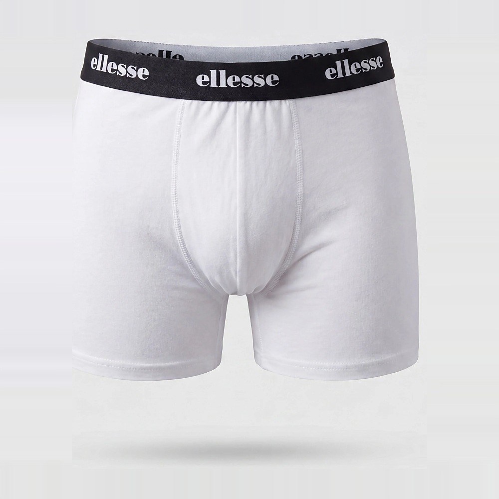 Ellesse 6SM9002-OF Erkek Pamuklu Boxer - Kırık Beyaz