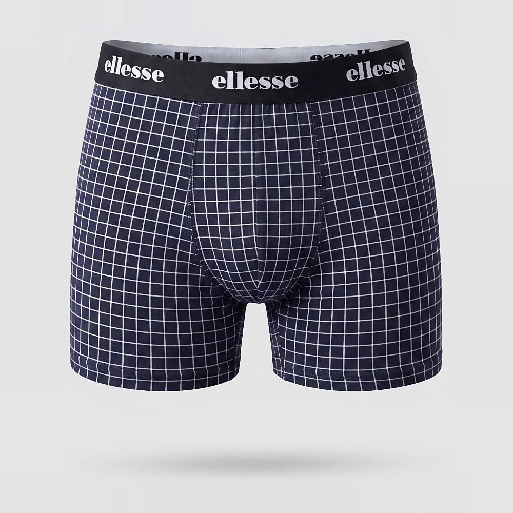 Ellesse 6SM9063-NV Erkek Pamuklu Boxer - Lacivert