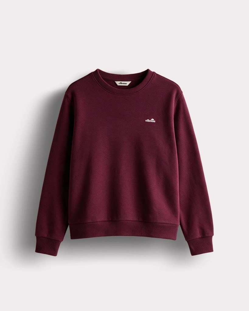 Ellesse 6WF3009-BRD Kadın Sweat Bordo