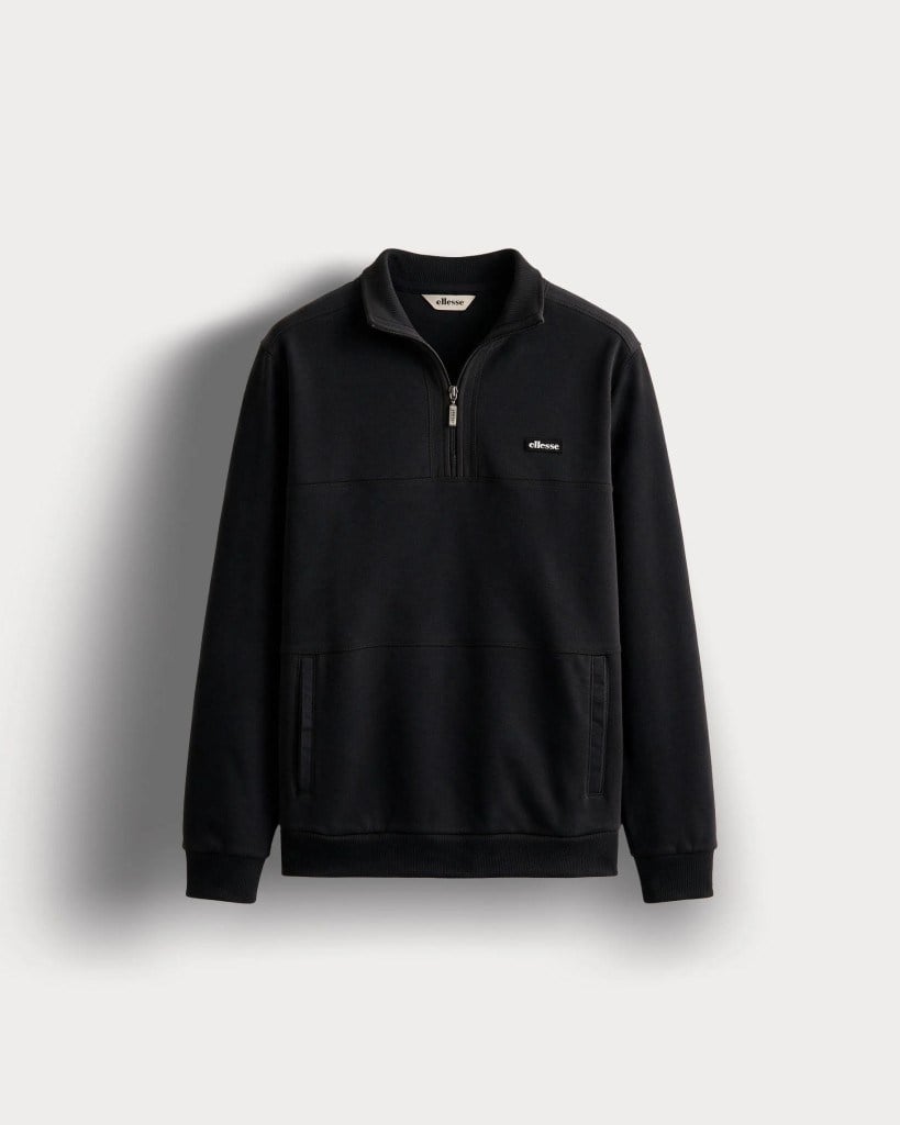 Ellesse 6WM1025-BK Erkek Sweat Siyah