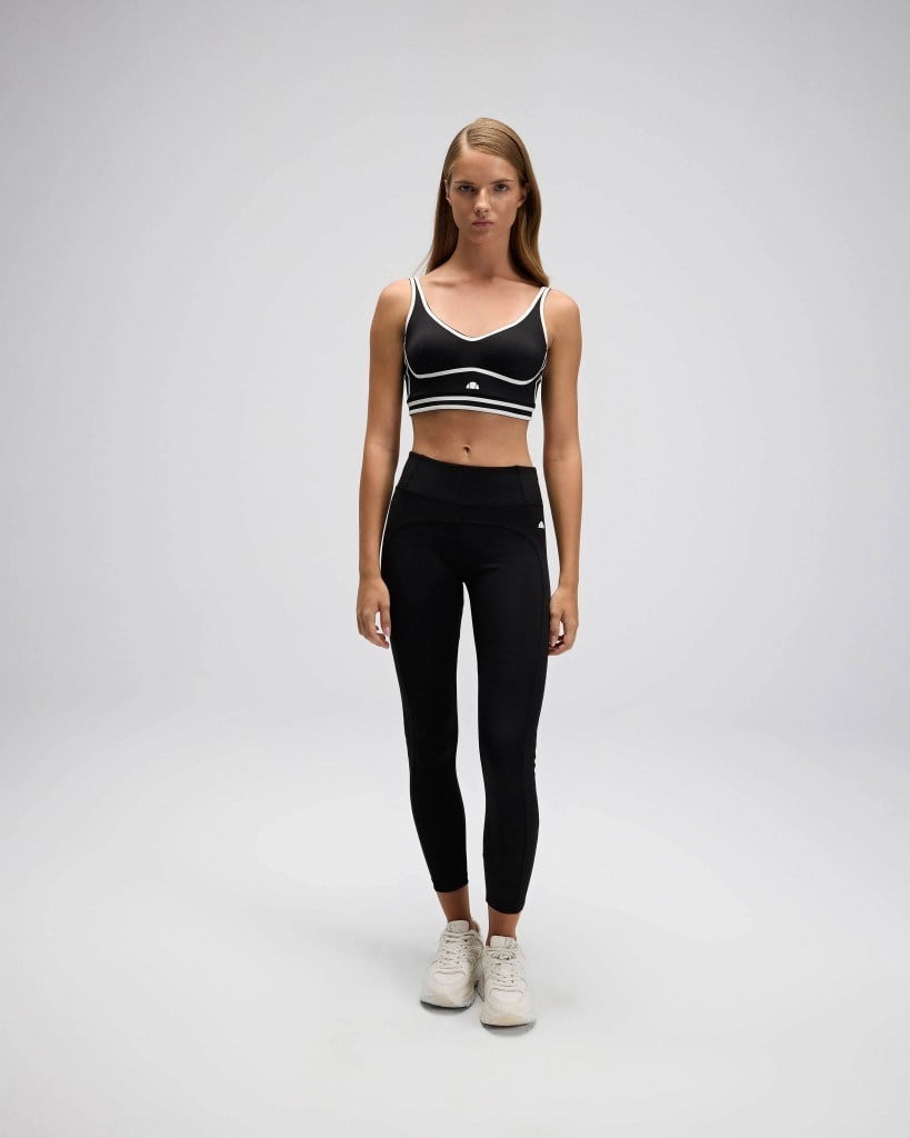 Ellesse EF518-1-BK Kadın Siyah Spor Tayt