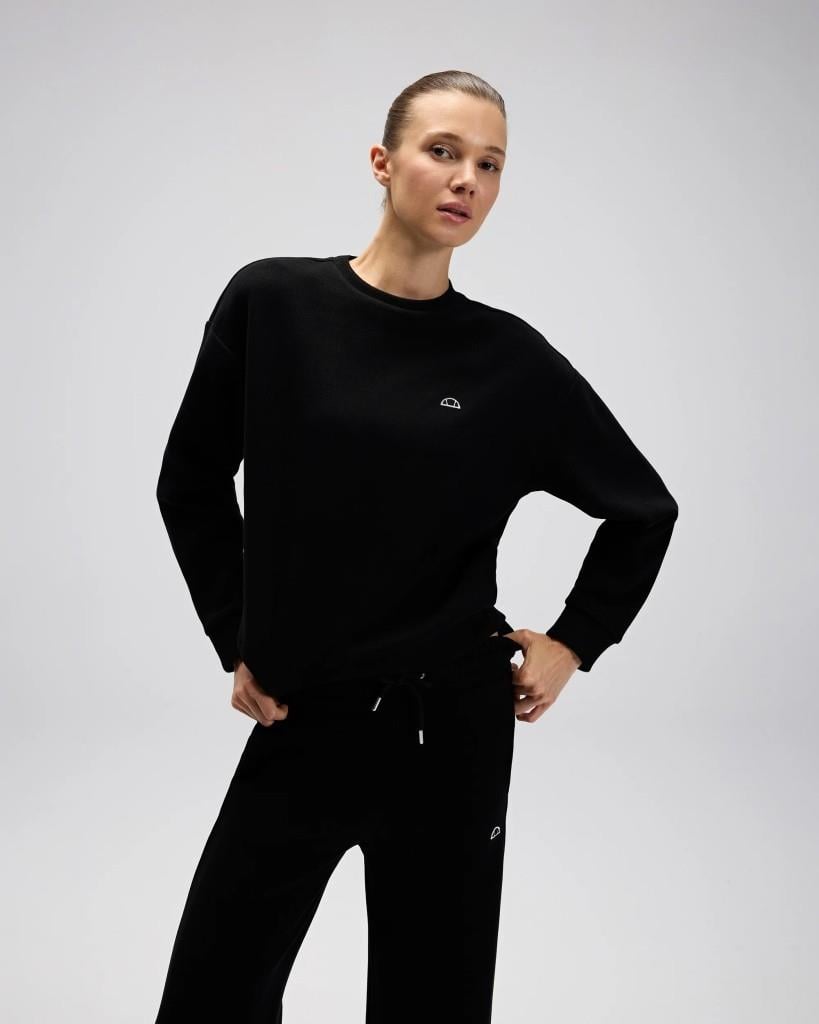 Ellesse EF540-BK Kadın Siyah Sweat