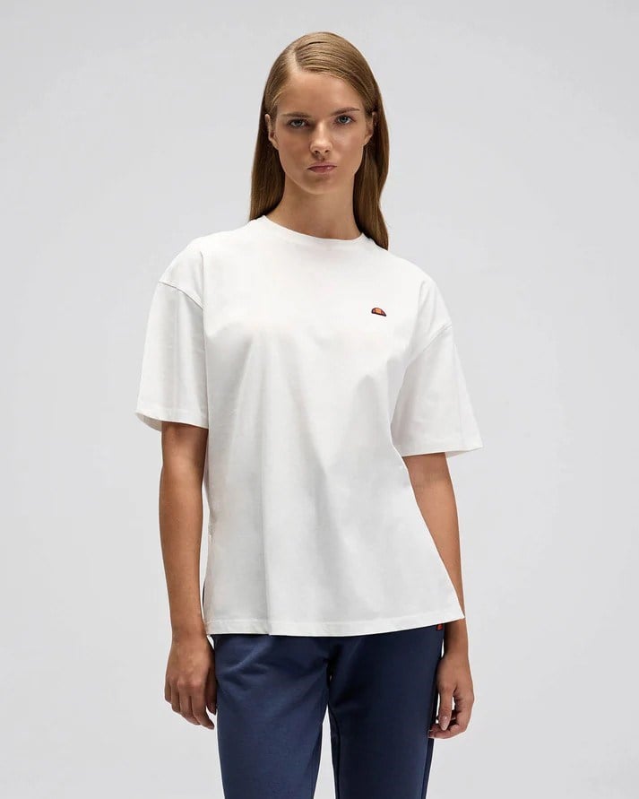 Ellesse EF558-OF Kadın Tişört - Kırık Beyaz