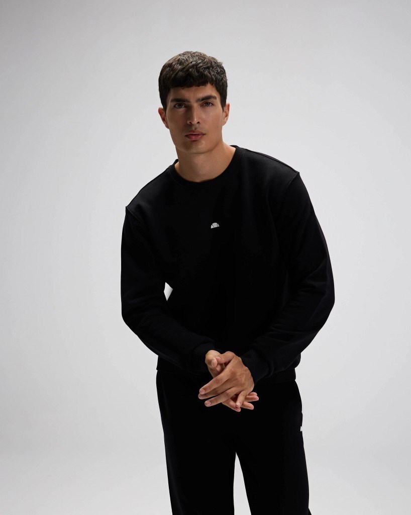 Ellesse EM556-BK Erkek Siyah Sweat