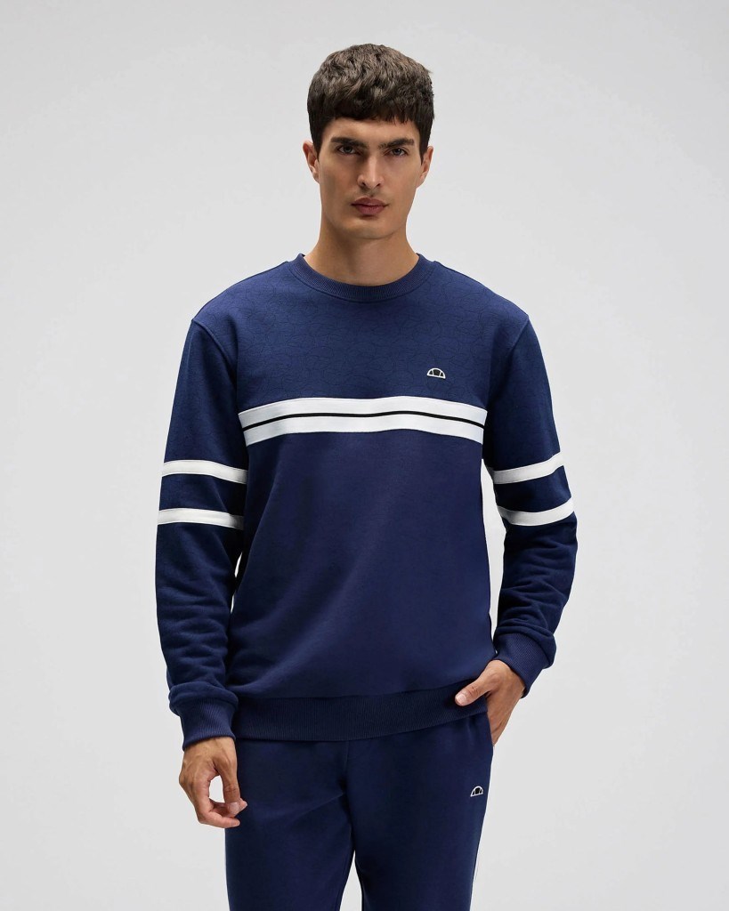 Ellesse EM618 Erkek Lacivert Sweat